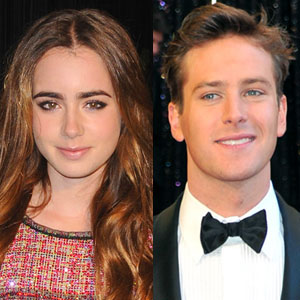 Lily Collins, Armie Hammer Lily Collins, Armie Hammer